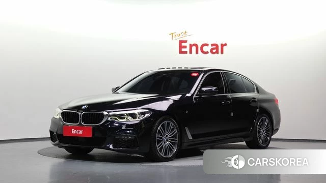 BMW 5 Series (G30) 2019 Синий из Кореи