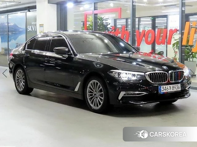 BMW 5 Series (G30) 2020 Синий из Кореи