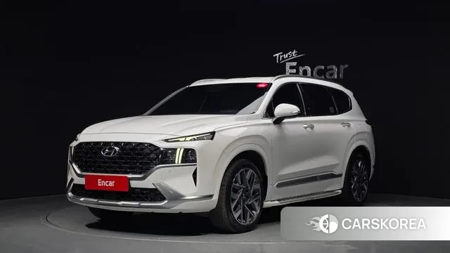 Hyundai The New Santa Fe 2021 Белый из Кореи