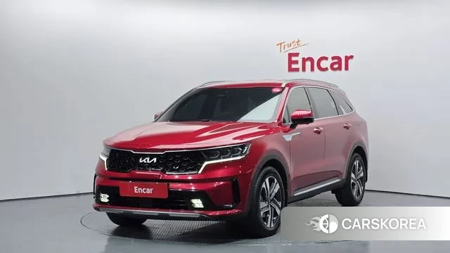 Kia Sorento 4th Generation 2023 Красный из Кореи