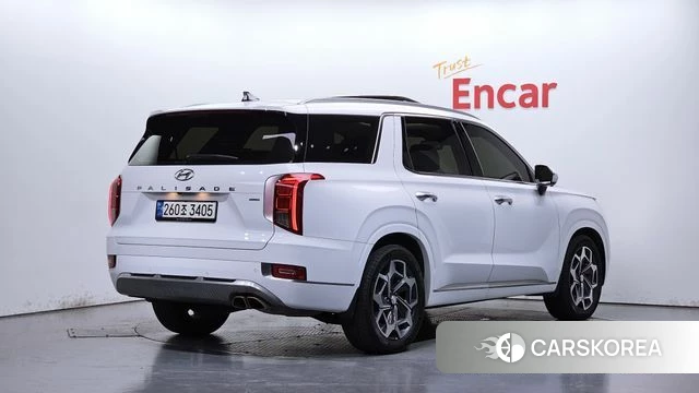 Hyundai Palisade 2021 Белый из Кореи