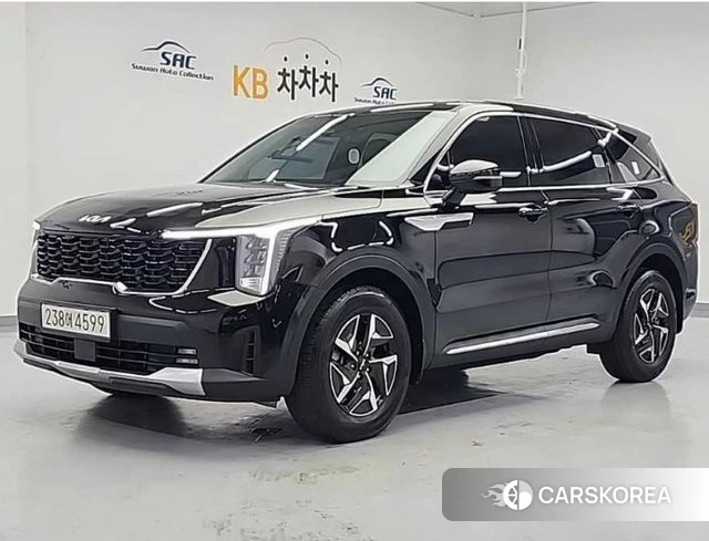Kia The New Sorento 4th Generation 2024 Черный из Кореи