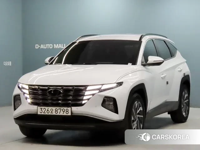 Hyundai Tucson Hybrid (NX4) 2022 Белый из Кореи