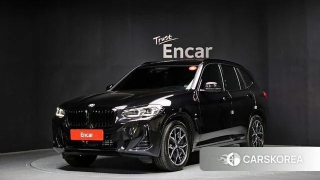 BMW X3 (G01) 2023 Черный из Кореи