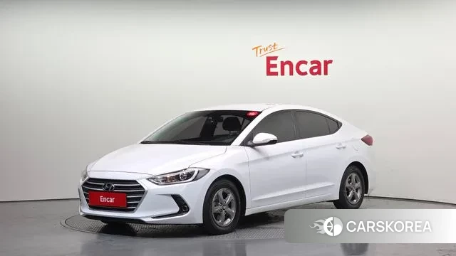 Hyundai Avante AD 2018 Белый из Кореи