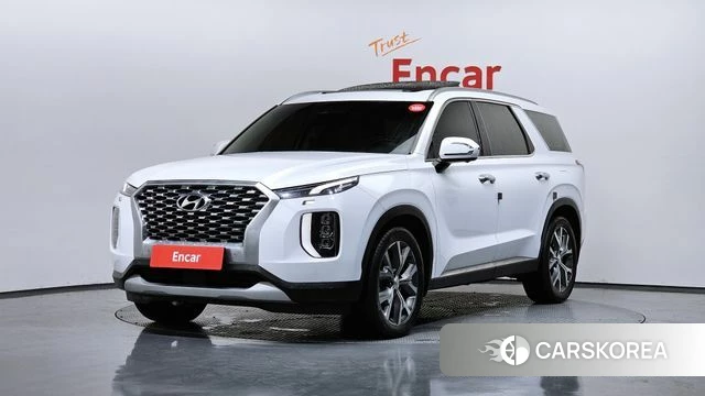 Hyundai Palisade 2021 Белый из Кореи