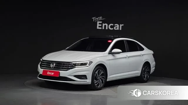 Volkswagen 7th Generation of Jetta 2021 Белый из Кореи