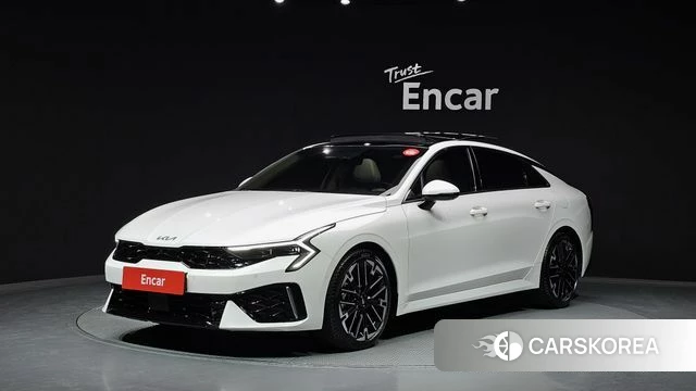 Kia The New K5 3rd generation 2024 Белый из Кореи