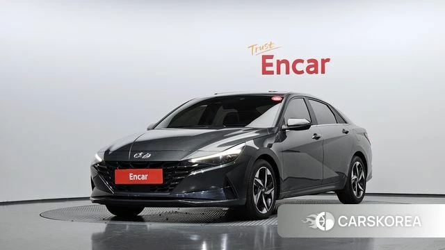 Hyundai Avante Hybrid (CN7) 2020 Серый из Кореи