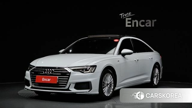 Audi A6 (C8) 2020 Белый из Кореи