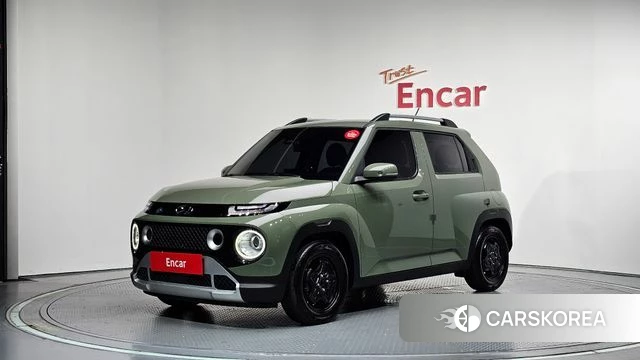 Hyundai Casper 2023 Светло-зеленый из Кореи