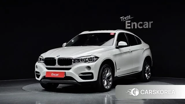 BMW X6 (F16) 2018 Белый из Кореи
