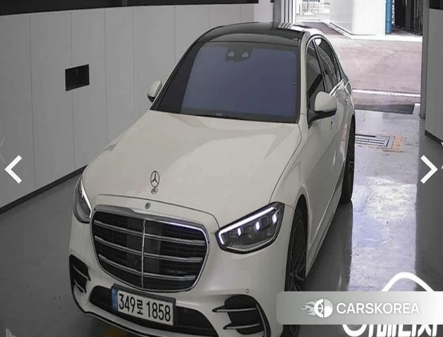 Mercedes-Benz S-Class W223 2021 Белый из Кореи