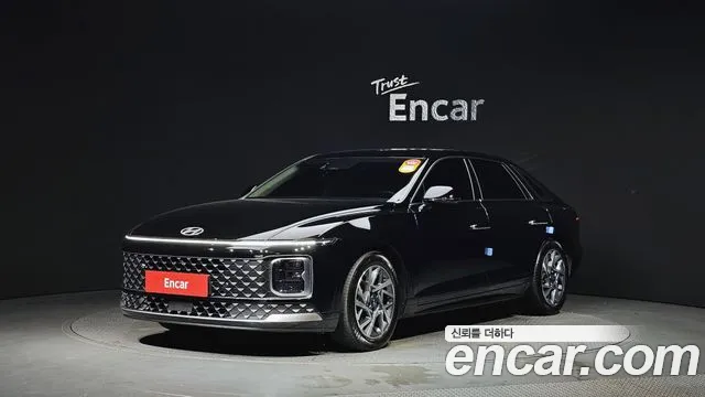 Hyundai Grandeur (GN7) 2023 Черный из Кореи