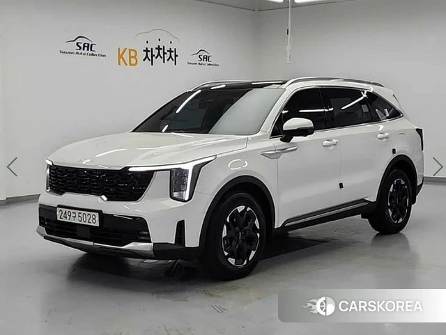 Kia The New Sorento 4th Generation 2025 Белый из Кореи