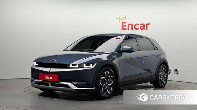 Hyundai Ionic 5 2021 Небесно-голубой из Кореи