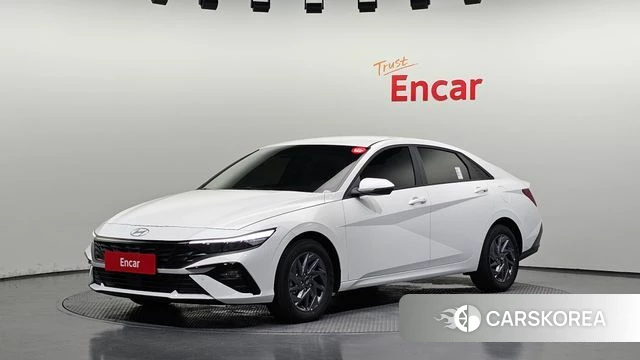 Hyundai The New Avante Hybrid (CN7) 2026 Белый из Кореи