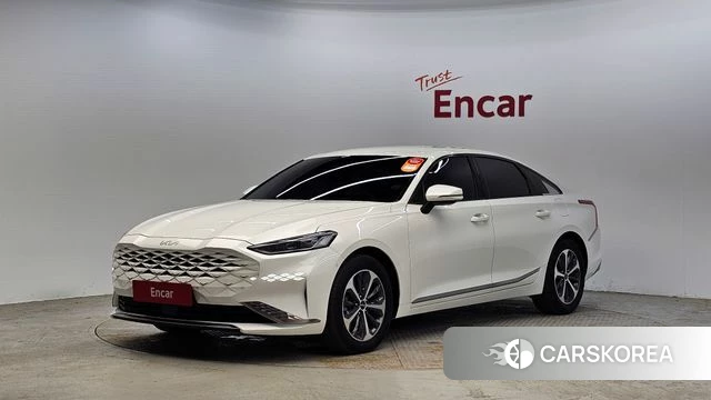 Kia K8 Hybrid 2022 Белый из Кореи