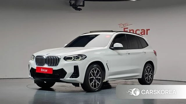 BMW X3 (G01) 2022 Белый из Кореи