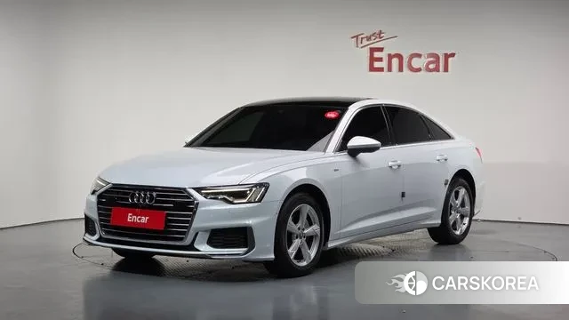 Audi A6 (C8) 2020 Белый из Кореи