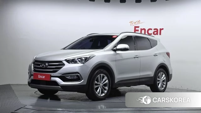Hyundai Santa Fe The Prime 2018 Серебряный из Кореи