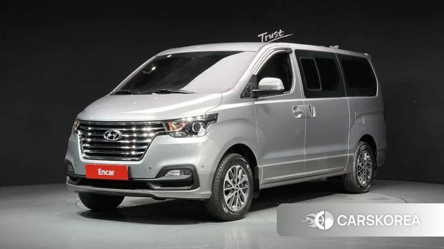 Hyundai The New Grand Starex 2018 Серебристо-серый из Кореи