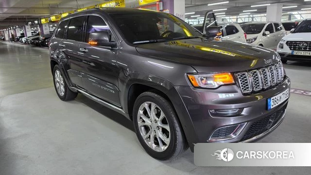 Jeep Grand Cherokee 2021 Серый из Кореи