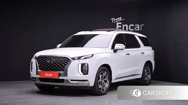 Hyundai Palisade 2021 Белый из Кореи