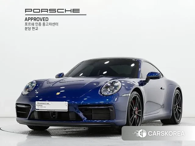 Porsche 911(992) 2024 Синий из Кореи