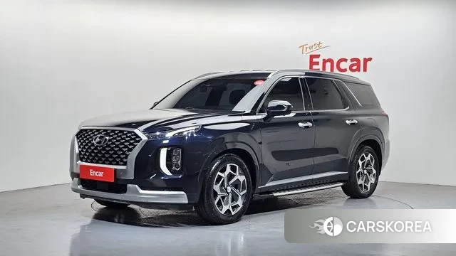 Hyundai Palisade 2021 Синий из Кореи