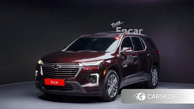 Chevrolet (GM Daewoo) Traverse 2023 Красный из Кореи