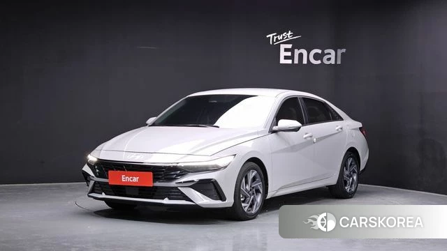 Hyundai The New Avante (CN7) 2025 Серебристо-серый из Кореи