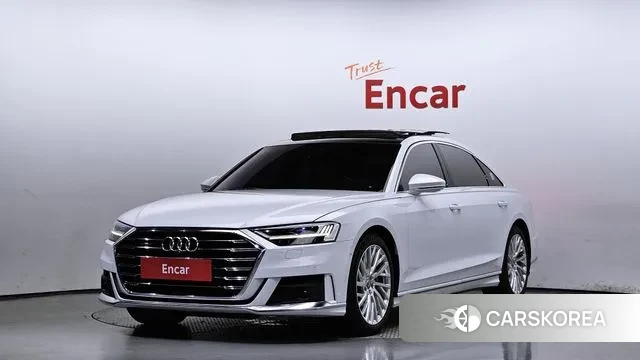 Audi A8 (D5) 2020 Белый из Кореи