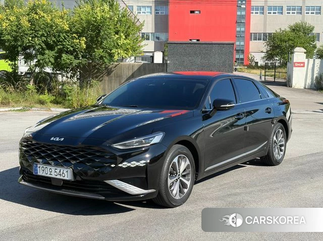 Kia K8 Hybrid 2022 Черный из Кореи