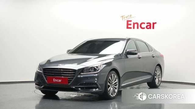 Genesis G80 2018 Черный из Кореи