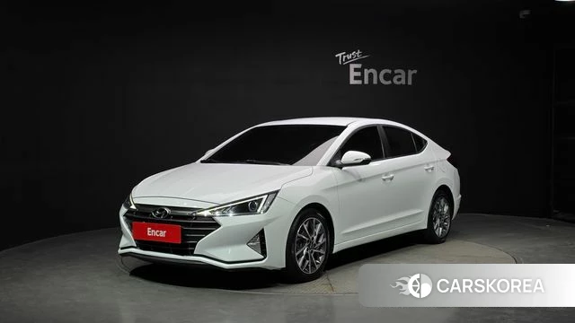 Hyundai The New Avante AD 2019 Белый из Кореи