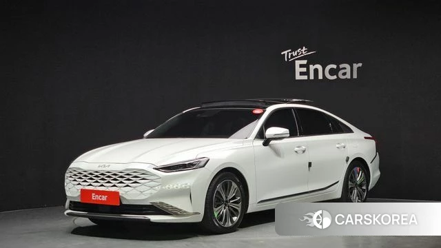 Kia K8 2021 Белый из Кореи