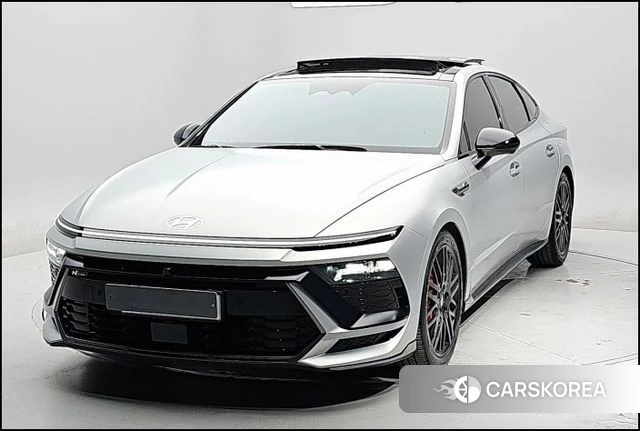 Hyundai Sonata D Edge (DN8) 2023 Серебристо-серый из Кореи
