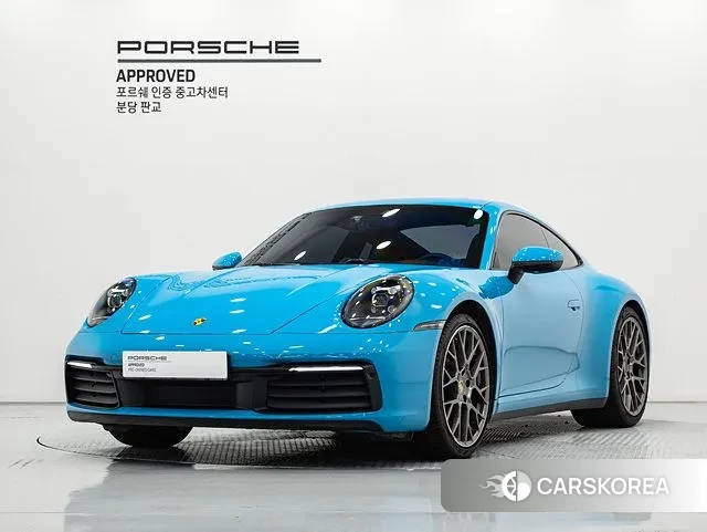 Porsche 911(992) 2020 Синий нефрит из Кореи