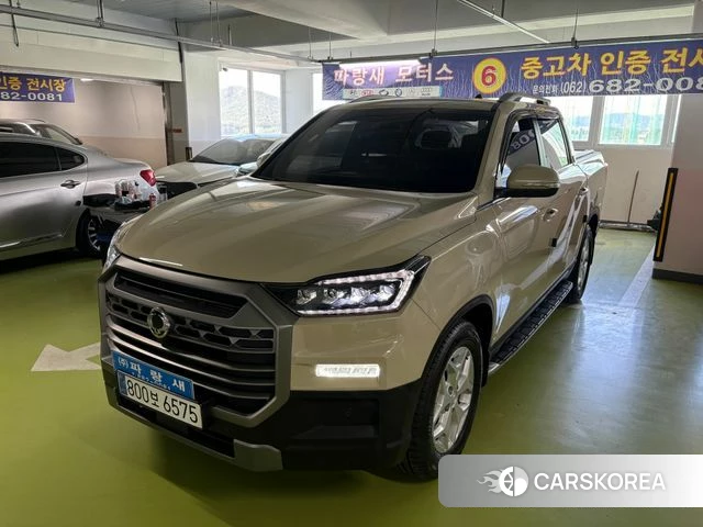 Ssangyong The New Rexton Sport 2024 Жемчужный цвет из Кореи