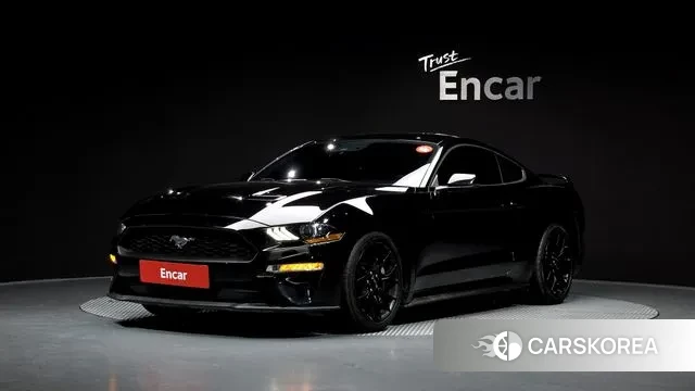 Ford Mustang 2018 Черный из Кореи