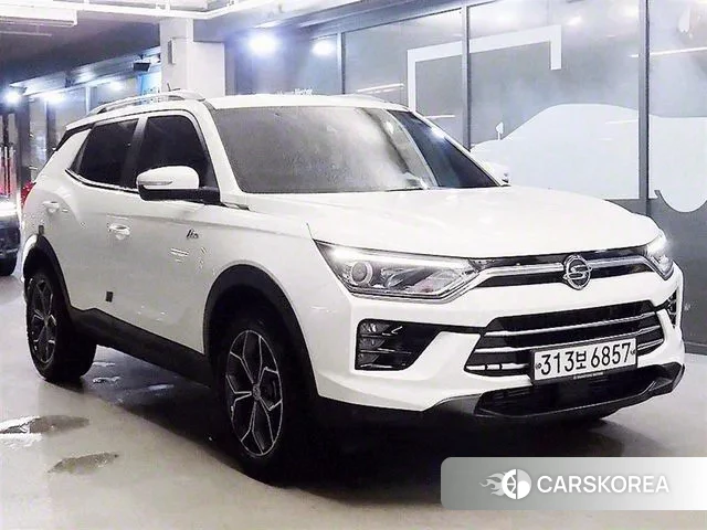 Ssangyong Beautiful Korando 2020 Белый из Кореи