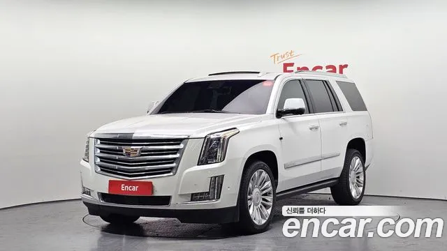 Cadillac Escalade 2019 Белый из Кореи