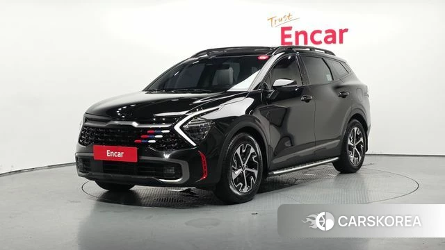 Kia Sportage 5th Generation Hybrid 2023 Черный из Кореи