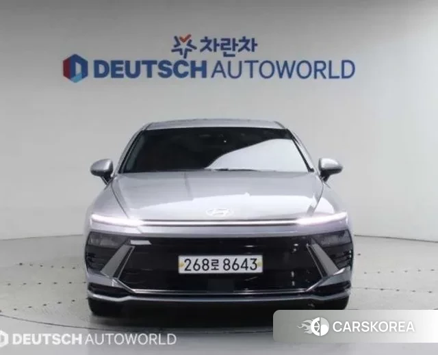 Hyundai Sonata D Edge (DN8) 2024 Серебряный из Кореи