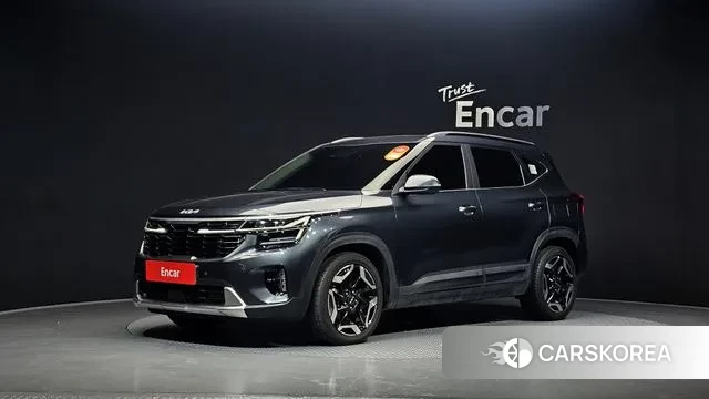 Kia The New Seltos 2023 Серый из Кореи