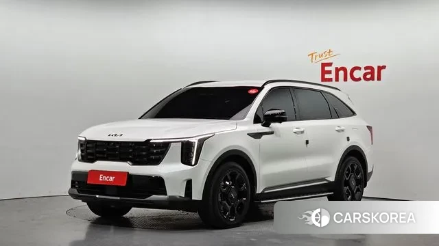 Kia The New Sorento 4th Generation 2023 Белый из Кореи