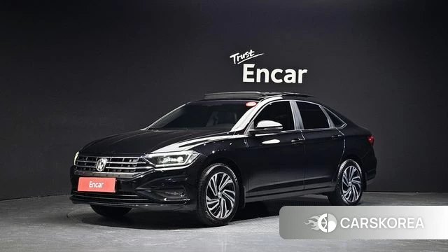 Volkswagen 7th Generation of Jetta 2020 Черный из Кореи