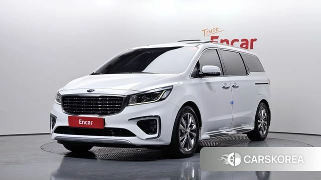 Kia The New Carnival 2018 Белый из Кореи