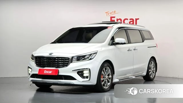 Kia The New Carnival 2019 Белый из Кореи